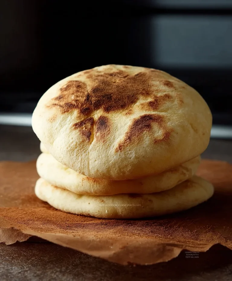 Easy Homemade Pita Bread Recipe – Soft & Fluffy