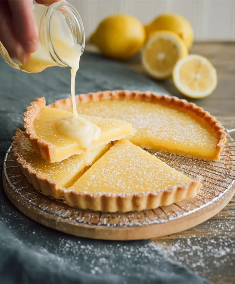 Easy Lemon Tart Recipe- Zesty Dessert Delight