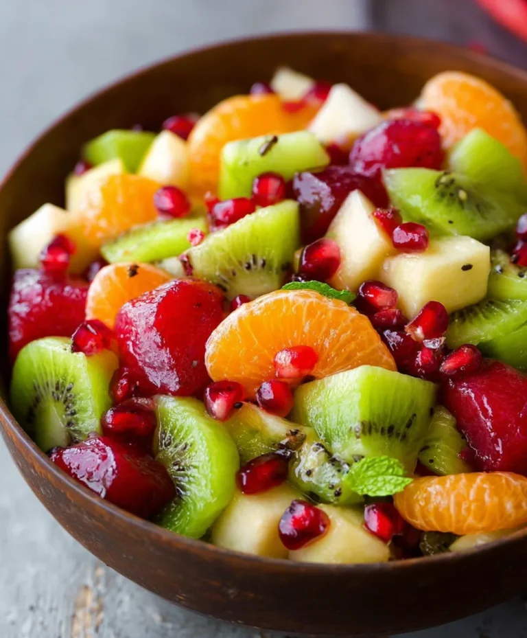 Refreshing Winter Fruit Salad – Easy & Delicious
