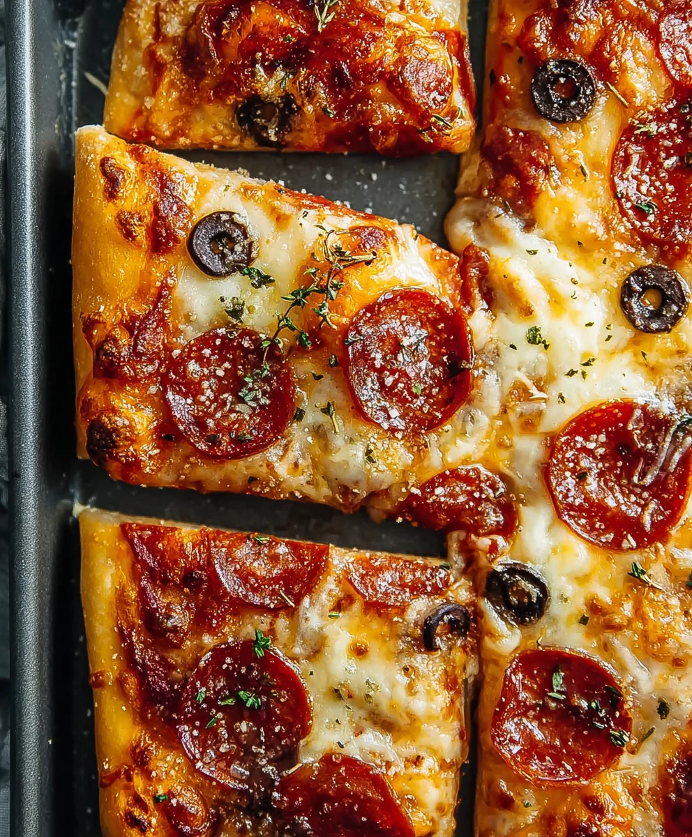 Sheet Pan Pizza Recipe Quick Homemade Dough