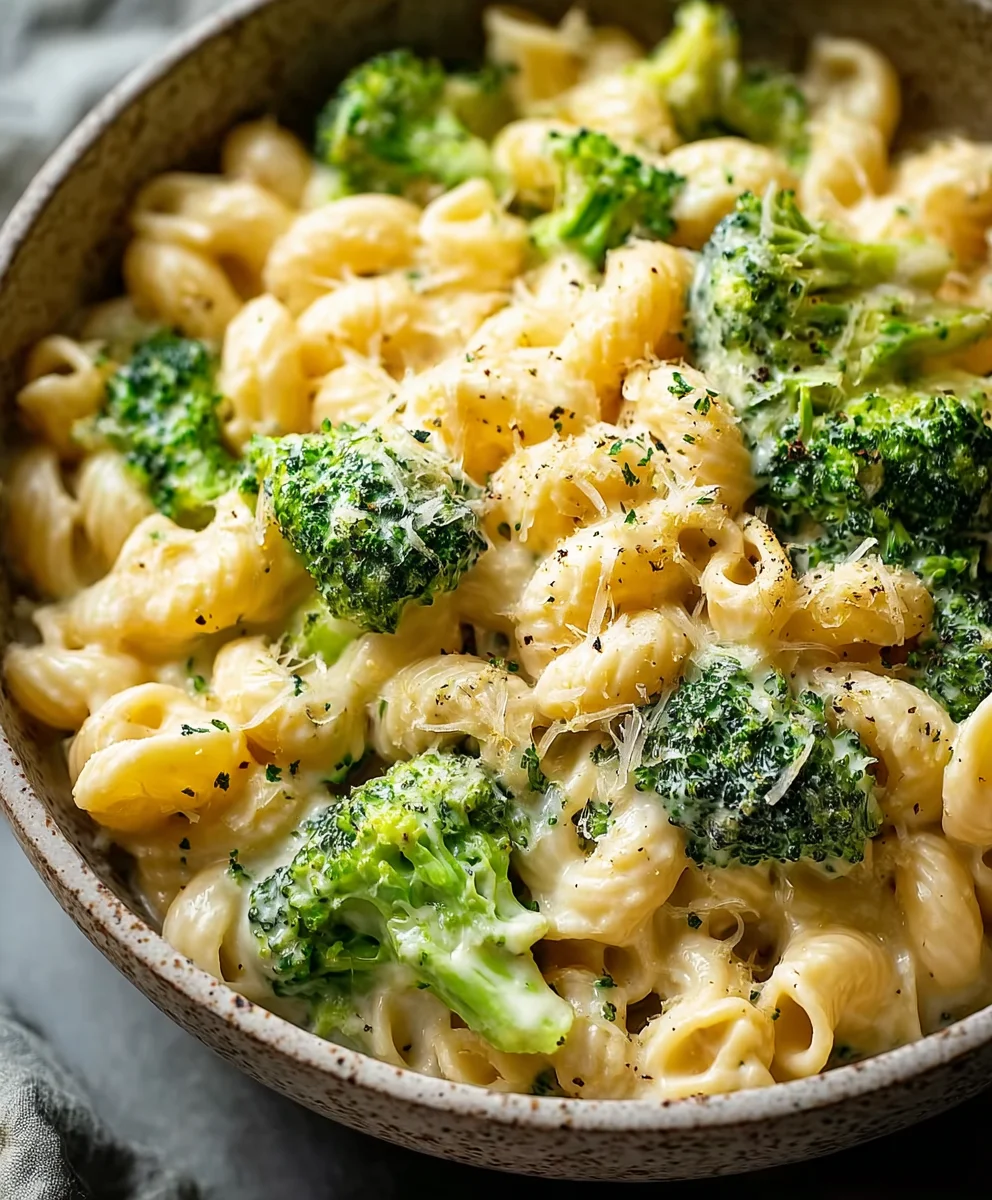 Creamy Broccoli Pasta Recipe- Easy Comfort Food