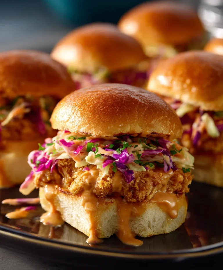 Bang Bang Chicken Sliders – Easy & Spicy Recipe