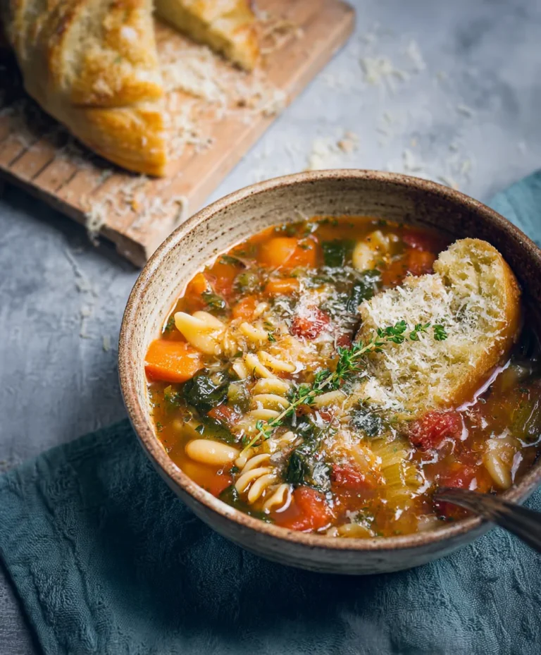 Hearty Winter Minestrone Soup Recipe – Comfort Food Favorite
