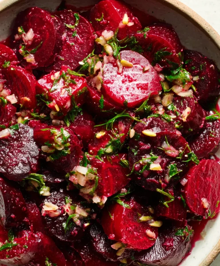 Tangy Pickled Beet Salad Recipe – Easy & Delicious