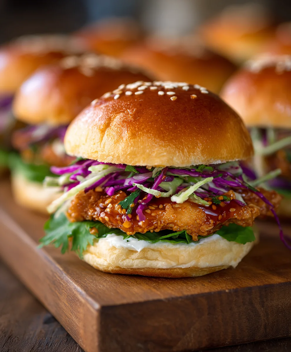 Bang Bang Chicken Sliders - Easy & Spicy Recipe