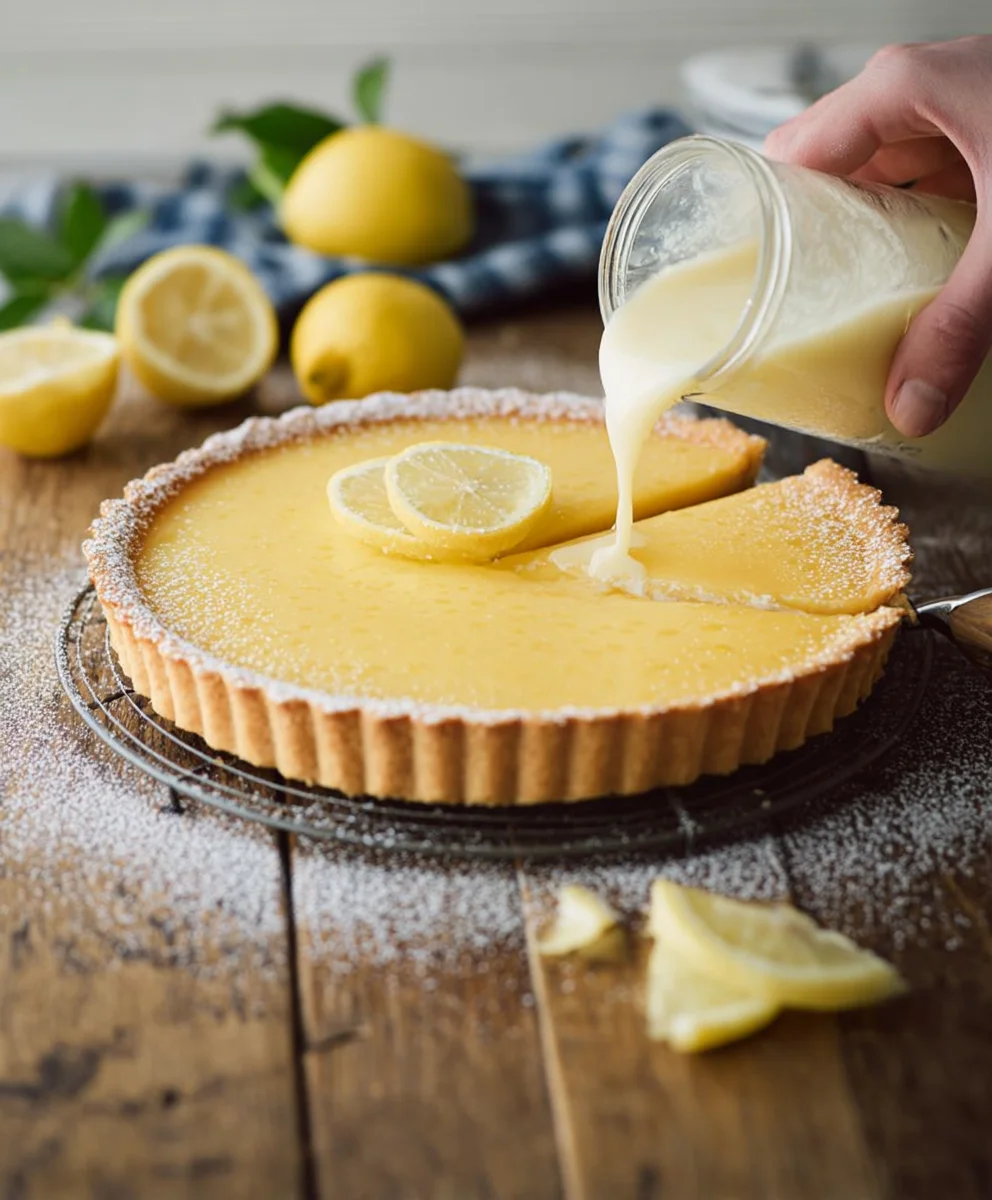 Easy Lemon Tart Recipe- Zesty Dessert Delight