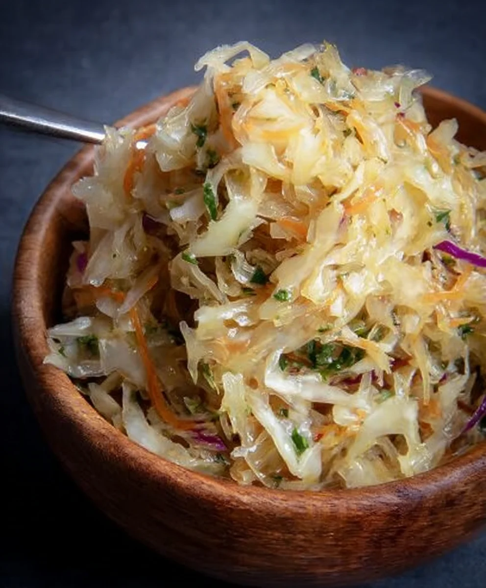 Old Fashion Sauerkraut Salad-Classic Beef Recipe