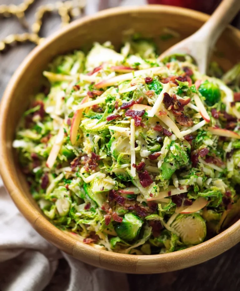 Brussels Sprout Apple Beef Beef Bacon Cheddar Salad