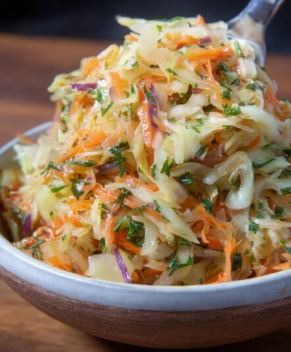 Old Fashion Sauerkraut Salad-Classic Beef Recipe