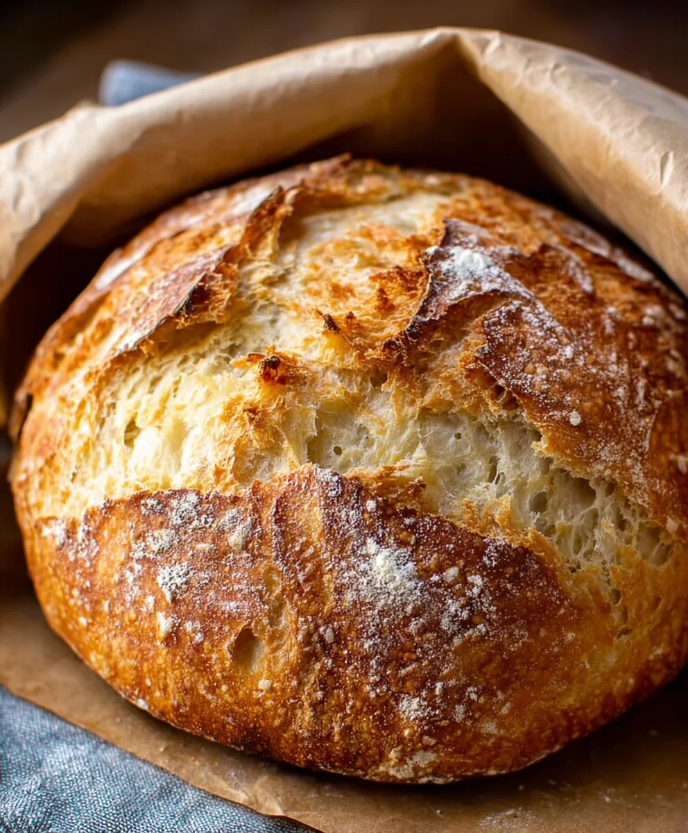 Easy No-Knead Bread Recipe Quick Delicious Bake