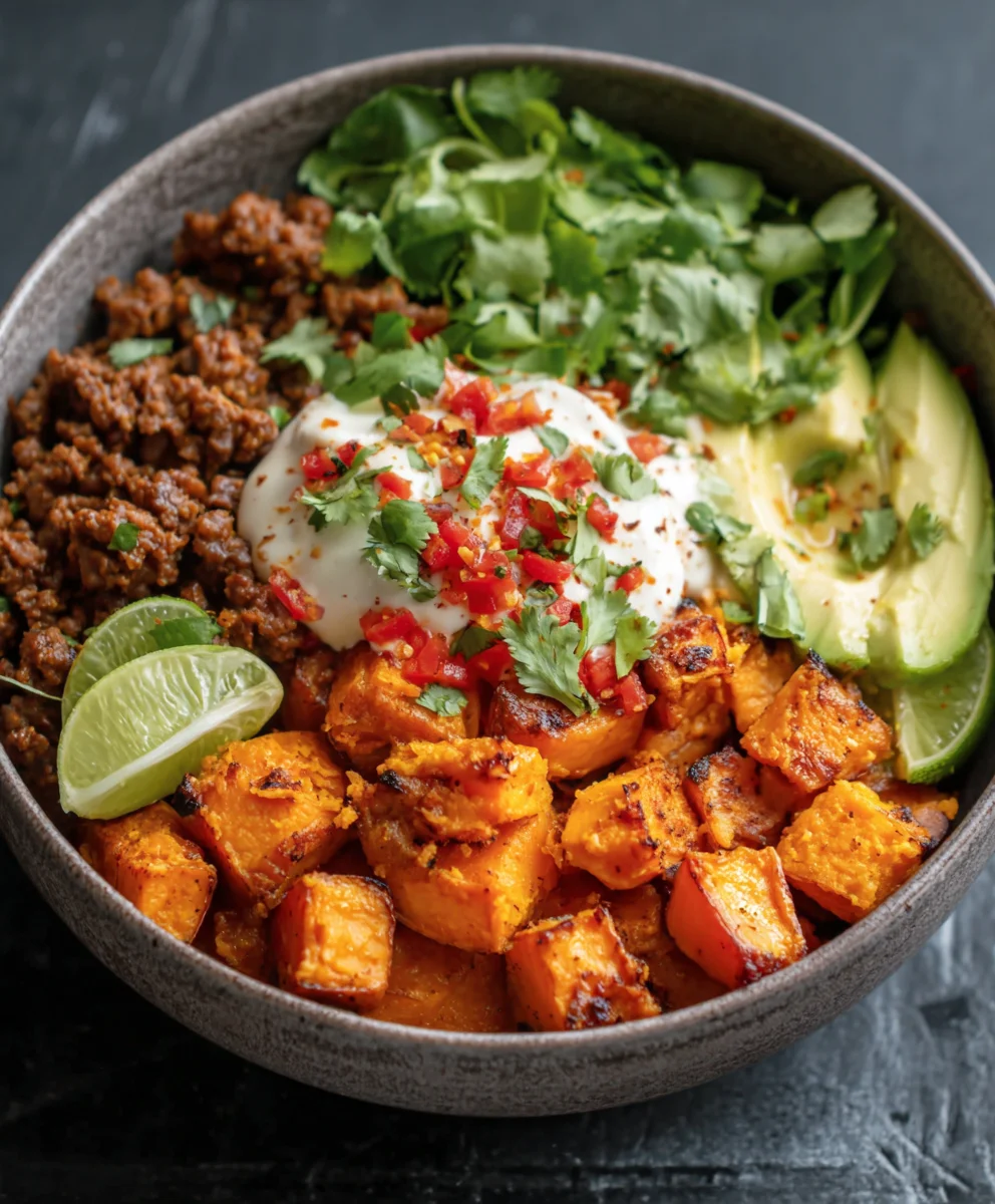 Sweet Potato Taco Bowl- Easy & Delicious Recipe