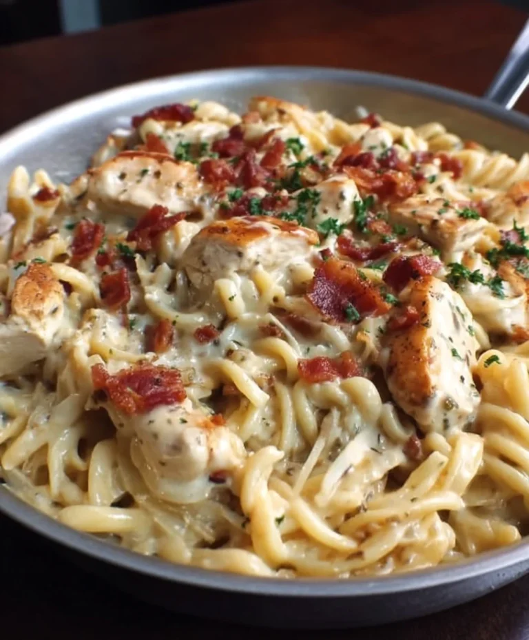 Chicken Beef Beef Bacon Ranch Pasta-Flavorful Feast