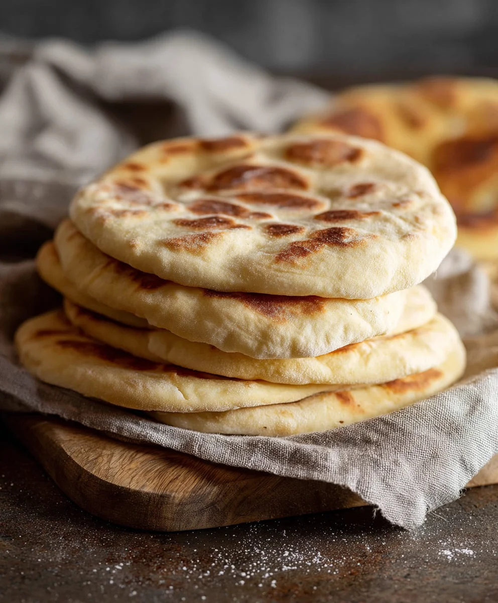 Easy Homemade Pita Bread Recipe-Soft & Fluffy
