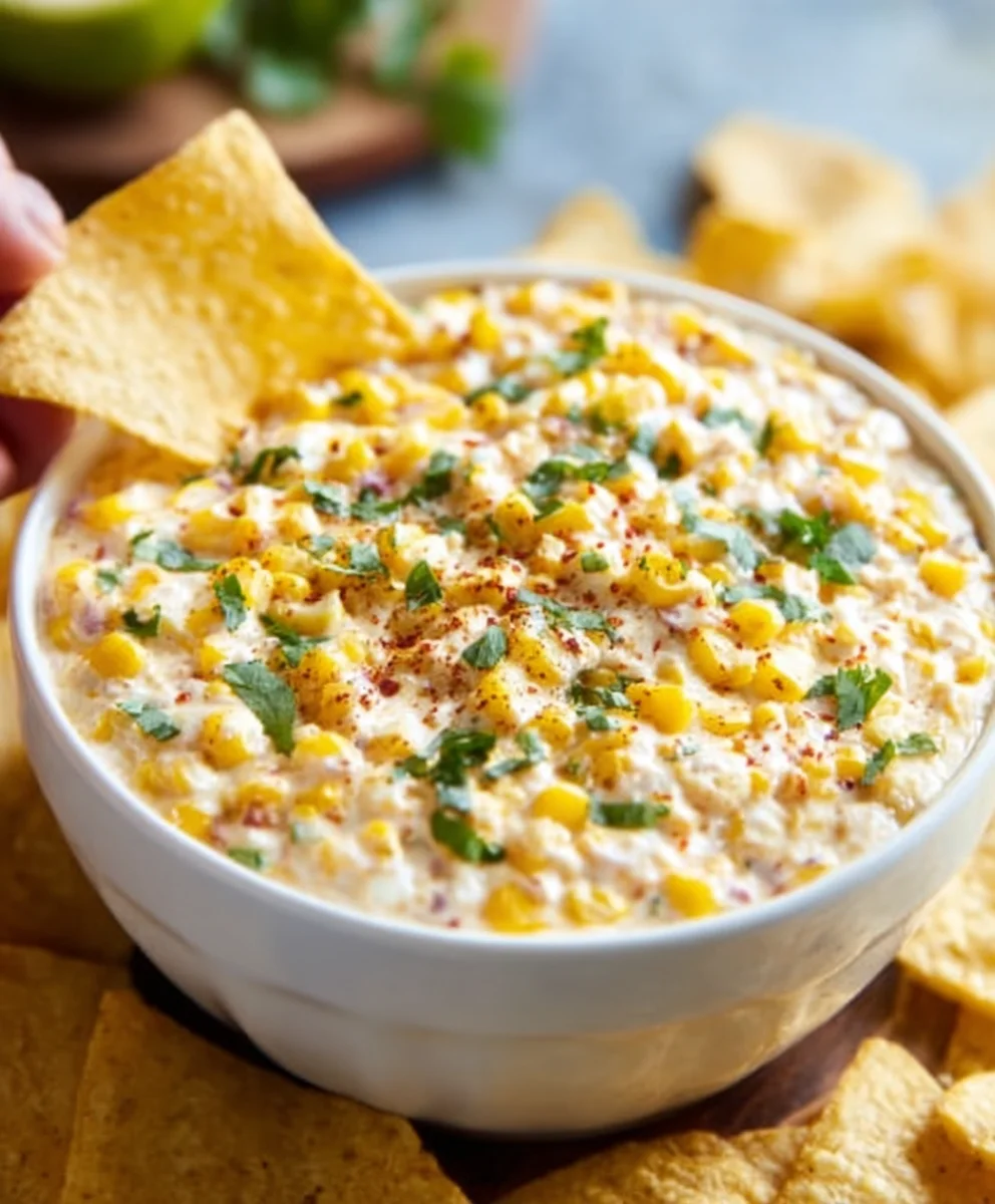 Easy Traditional Corn Dip-Best Crowd-Pleaser