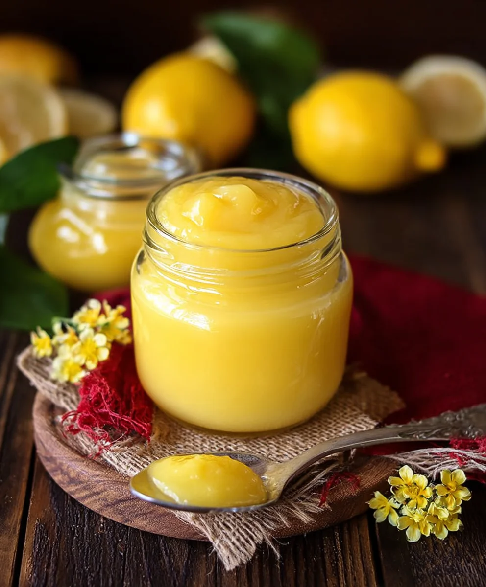 Easy Lemon Curd Recipe- Zesty & Smooth Delight