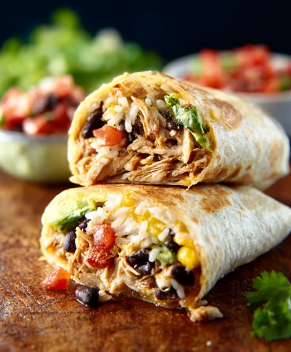 Seven Layer Beef Burritos-Easy Dinner Recipe