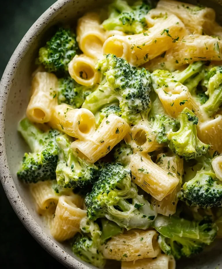 Creamy Broccoli Pasta Recipe- Easy Comfort Food