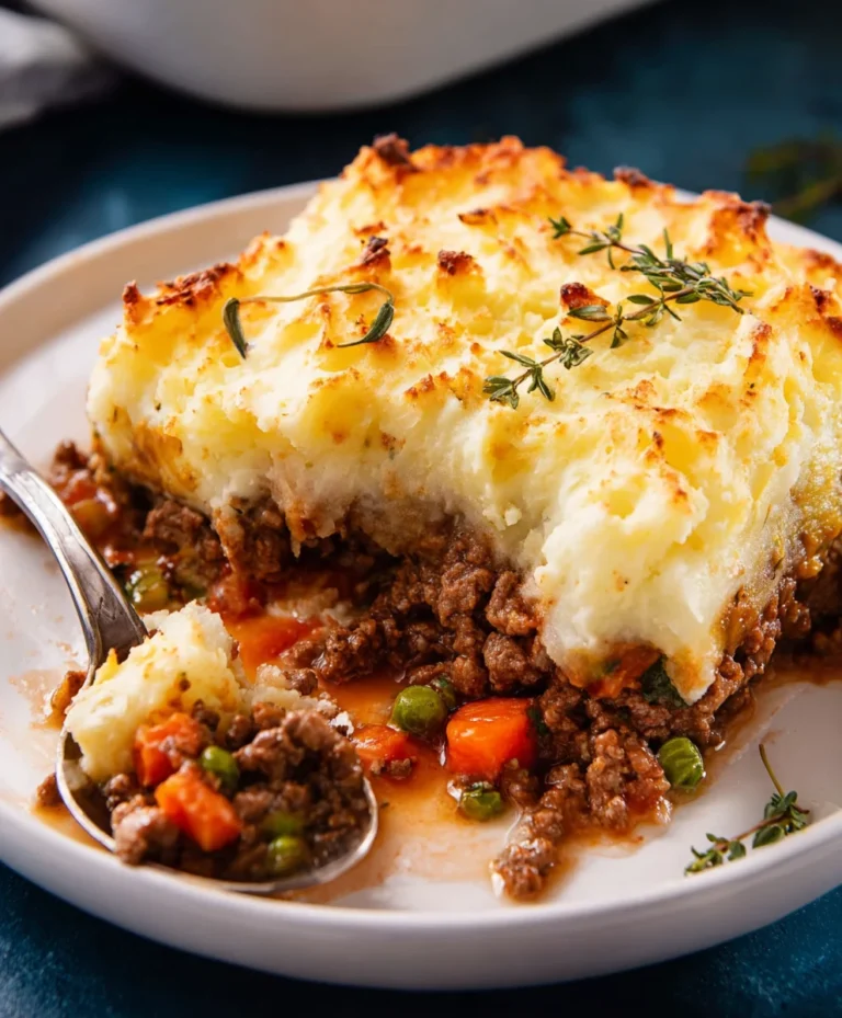 Classic Beef Shepherd’s Pie Recipe- Easy & Delicious
