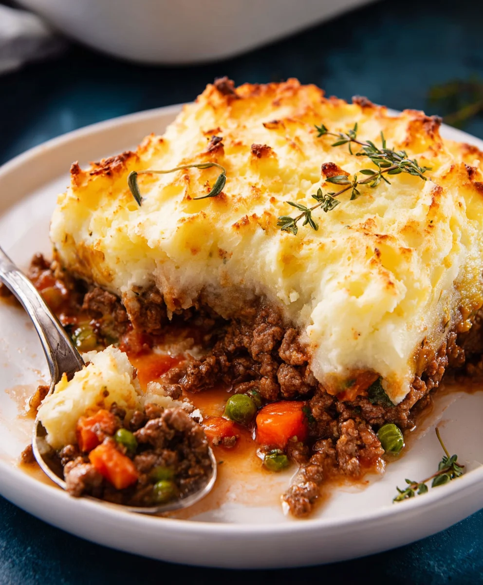 Classic Beef Shepherd's Pie Recipe- Easy & Delicious