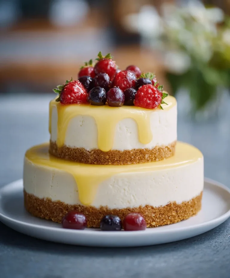 Unique Cheesecake Wedding Cake Ideas- Classic Dessert Twists