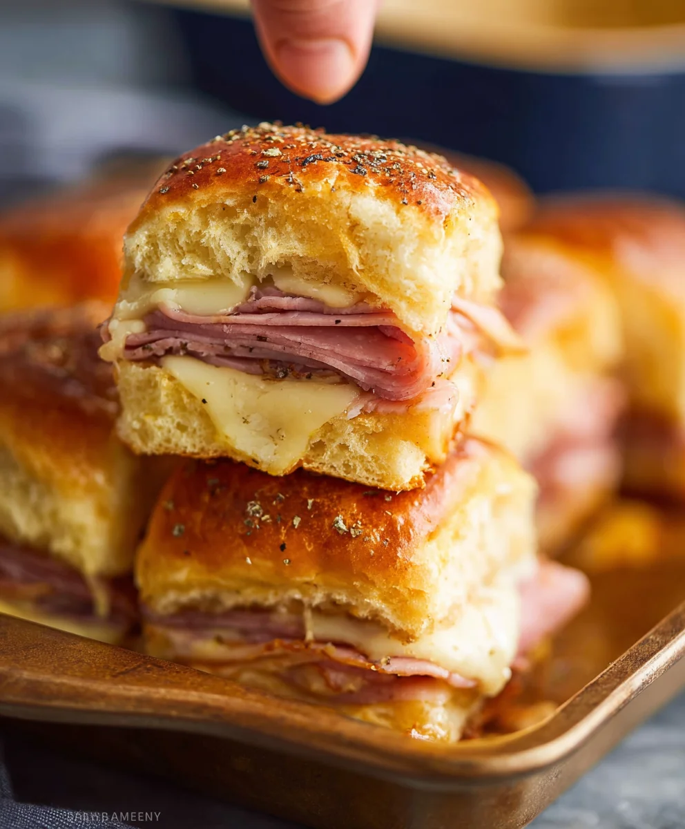 Beef Beef Ham Cheese Sliders - Crowd-Pleasing Recipe