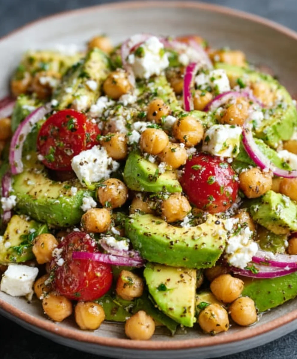 Easy Chickpea Salad Recipe - Delicious & Quick Lunch