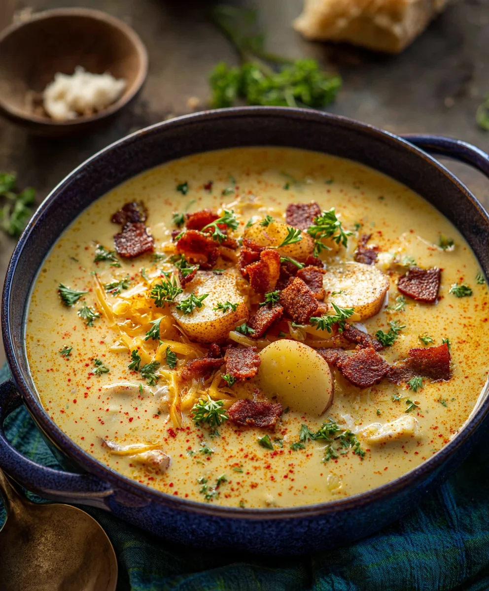 Hearty Cajun Potato Soup - Flavorful & Creamy