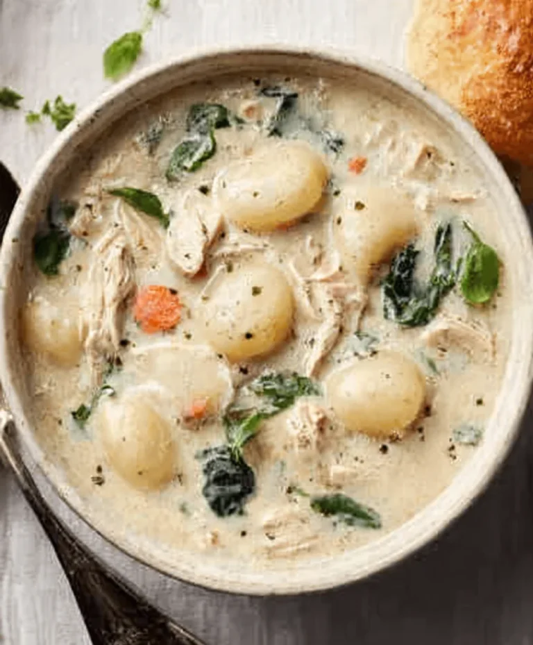 Olive Garden Chicken Gnocchi Soup Recipe-Taste Perfection