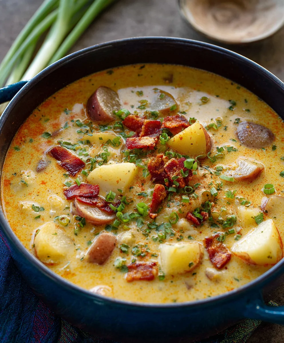 Hearty Cajun Potato Soup - Flavorful & Creamy