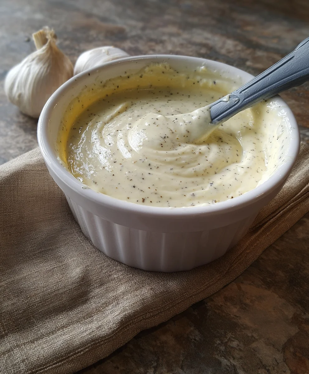 Easy Garlic Aioli Sauce - Delicious Dip Recipe