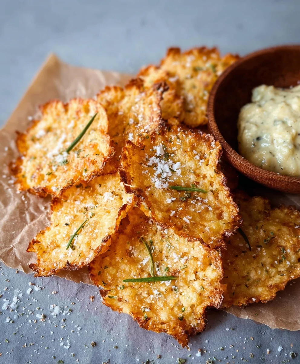 Healthy Cottage Cheese Chips - Easy & Crispy Recipe