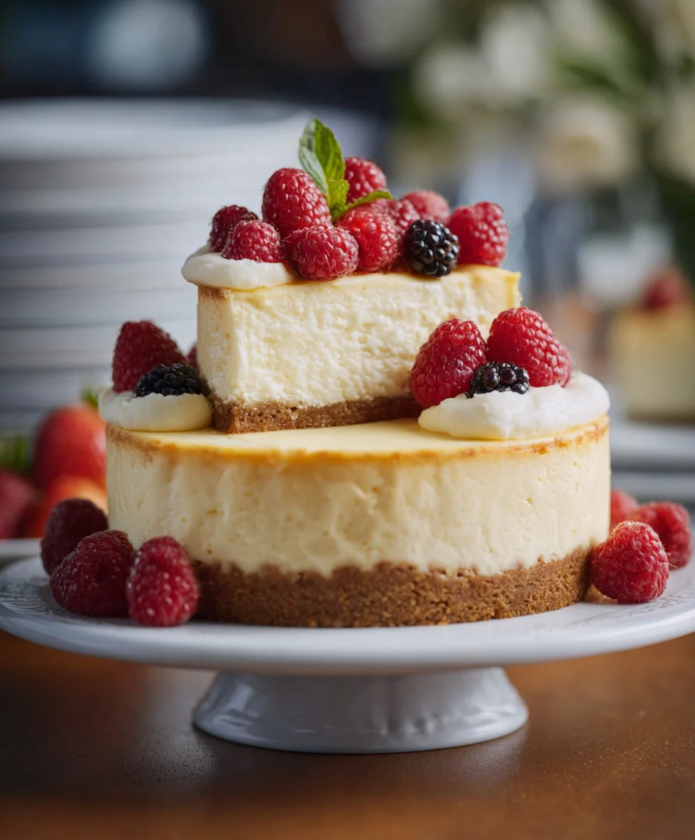 Unique Cheesecake Wedding Cake Ideas- Classic Dessert Twists