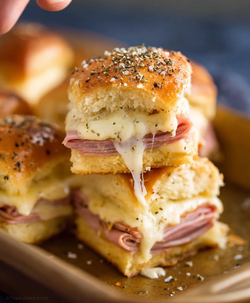 Beef Beef Ham Cheese Sliders - Crowd-Pleasing Recipe