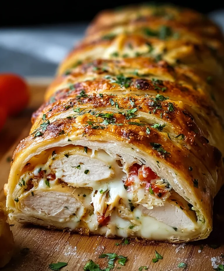 Easy Chicken Ranch Stromboli Recipe – Delicious & Quick