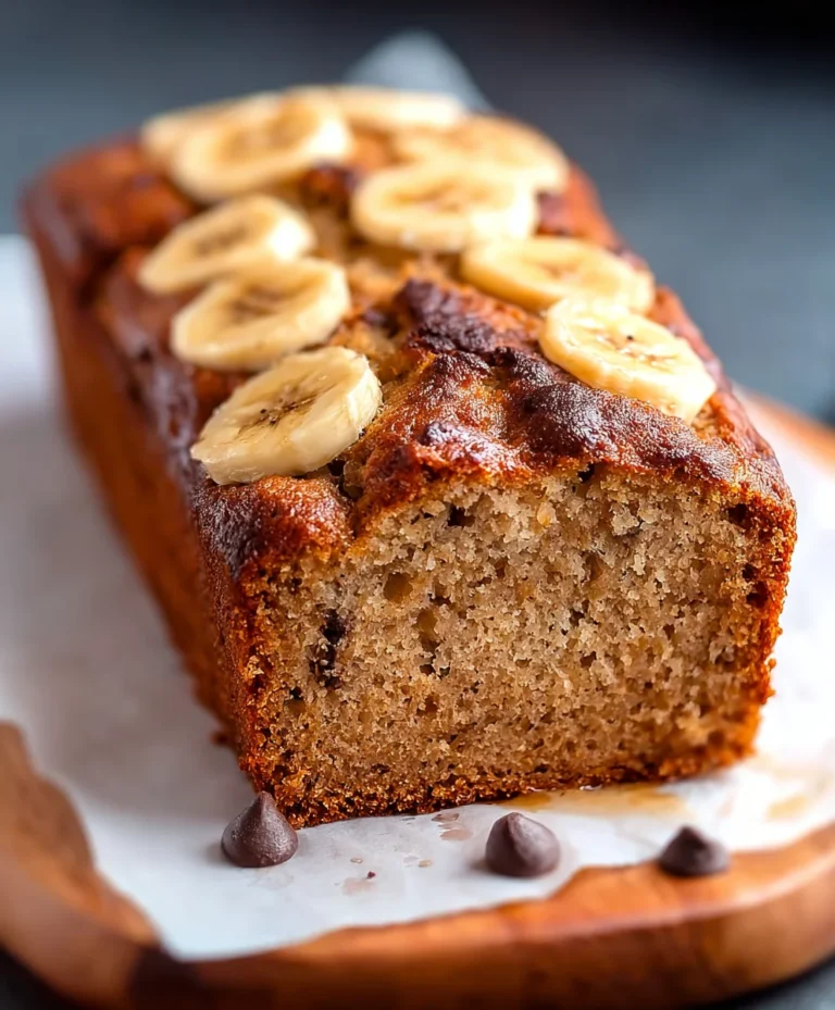 Healthy Greek Yogurt Banana Bread Recipe