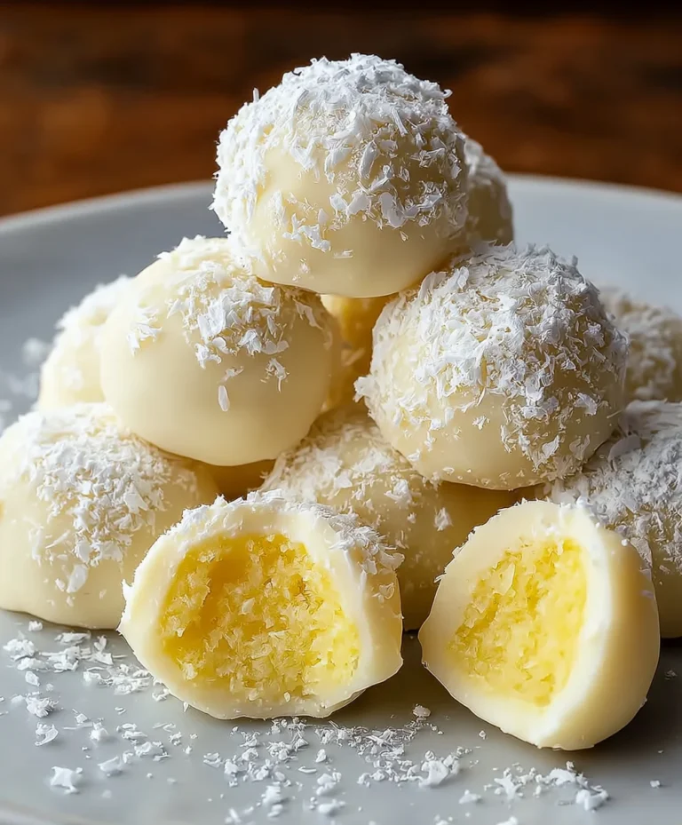 Easy Lemon Truffles – Delightful No-Bake Dessert