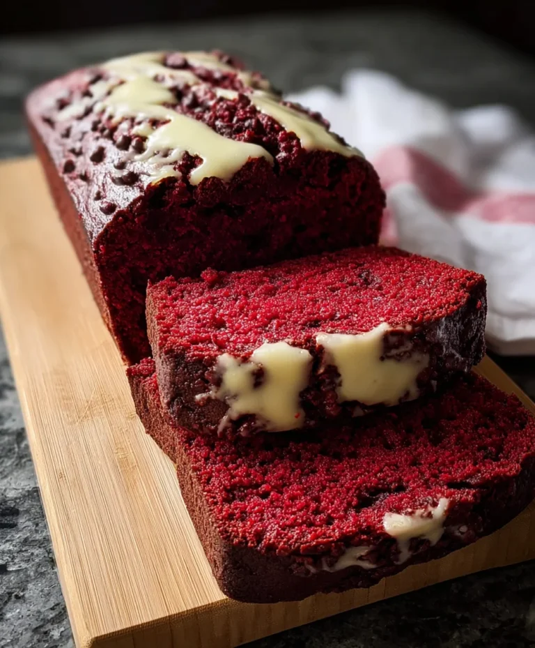 Red Velvet Banana Bread Recipe-Decadent & Easy