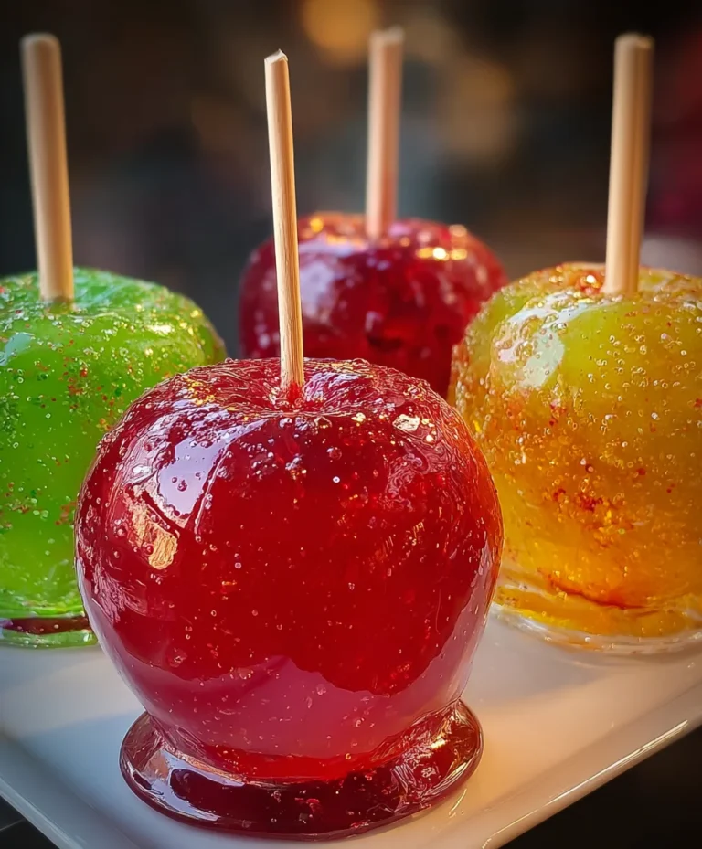 Jolly Rancher Candy Apples – Easy Homemade Treat