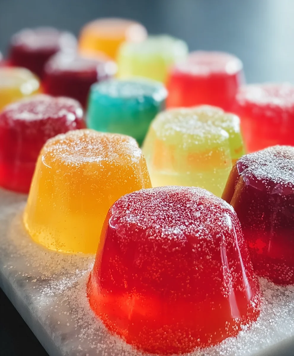Boozy Jello Candy Melts-Delicious Adult Treats