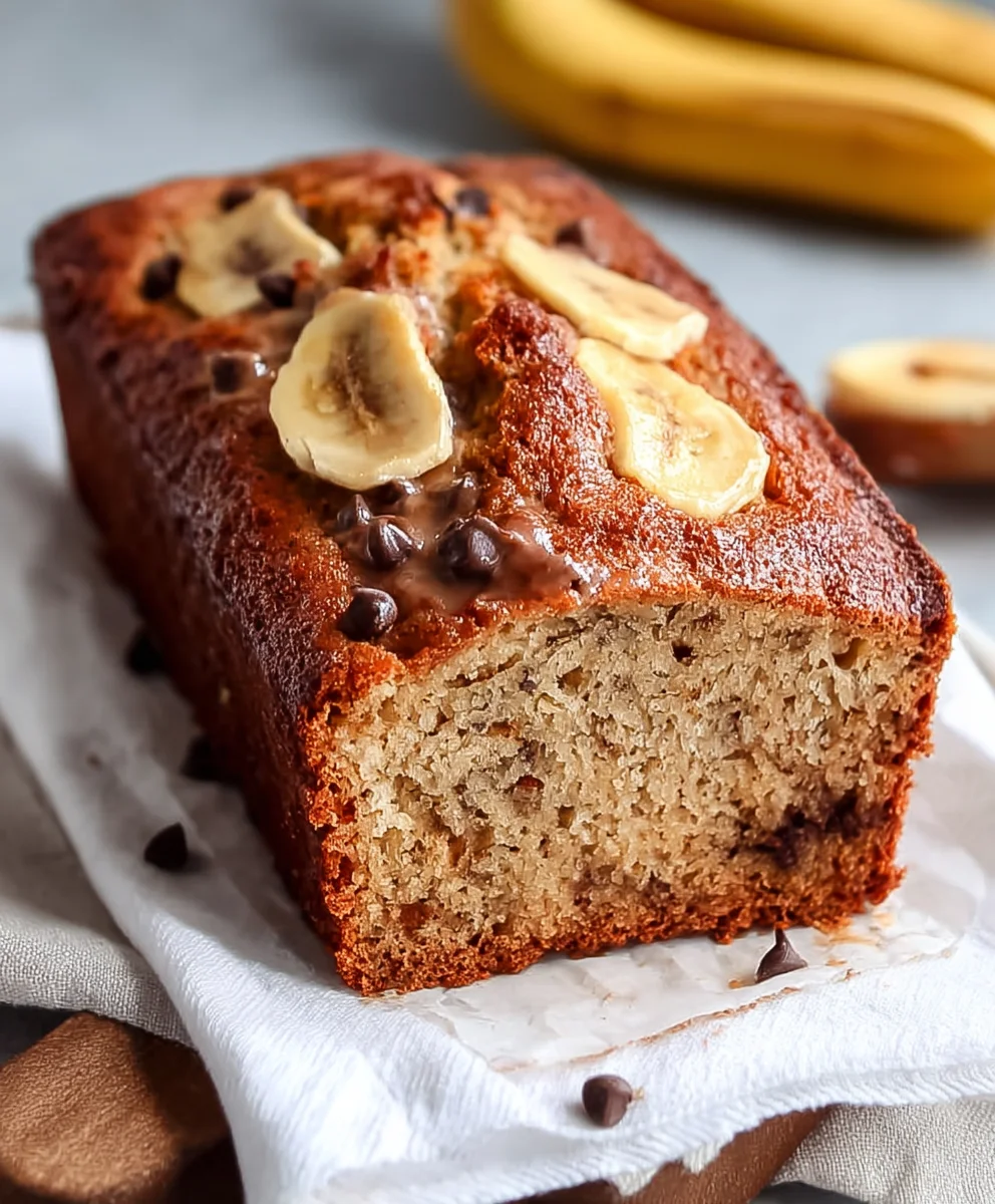 Healthy Greek Yogurt Banana Bread Recipe