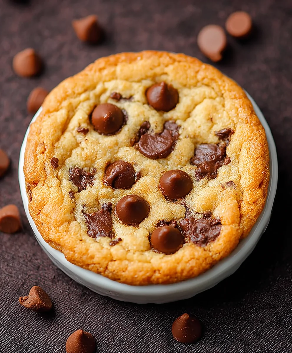 Quick Microwave Chocolate Chip Cookie Recipe-Fast Treat