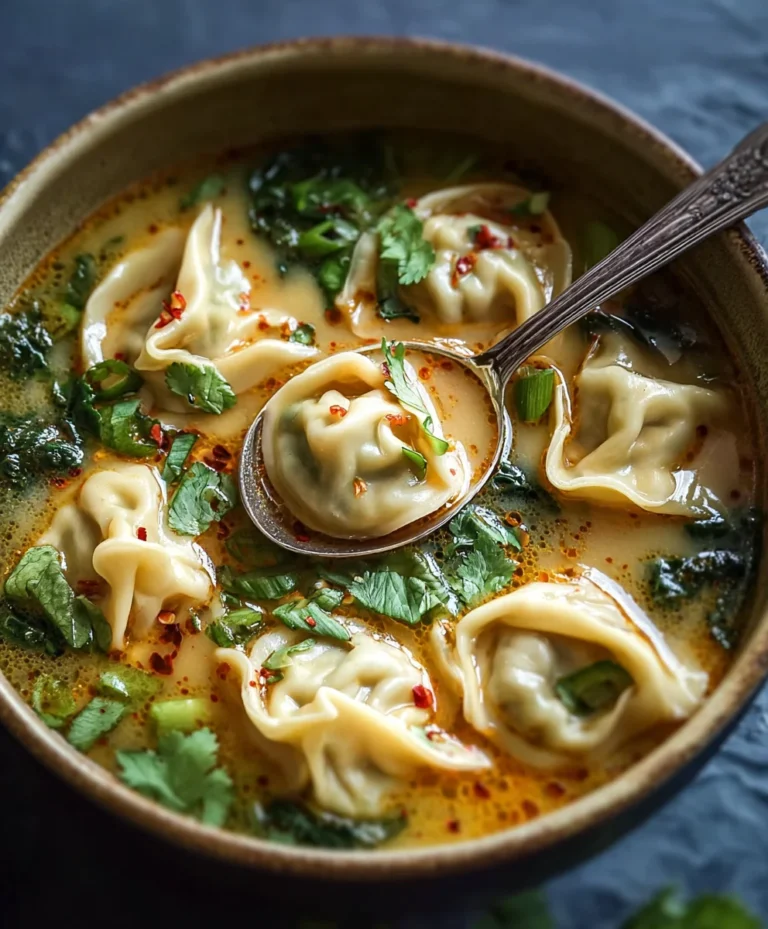 Cozy Beef Potsticker Soup – Easy Comfort Food Recipe