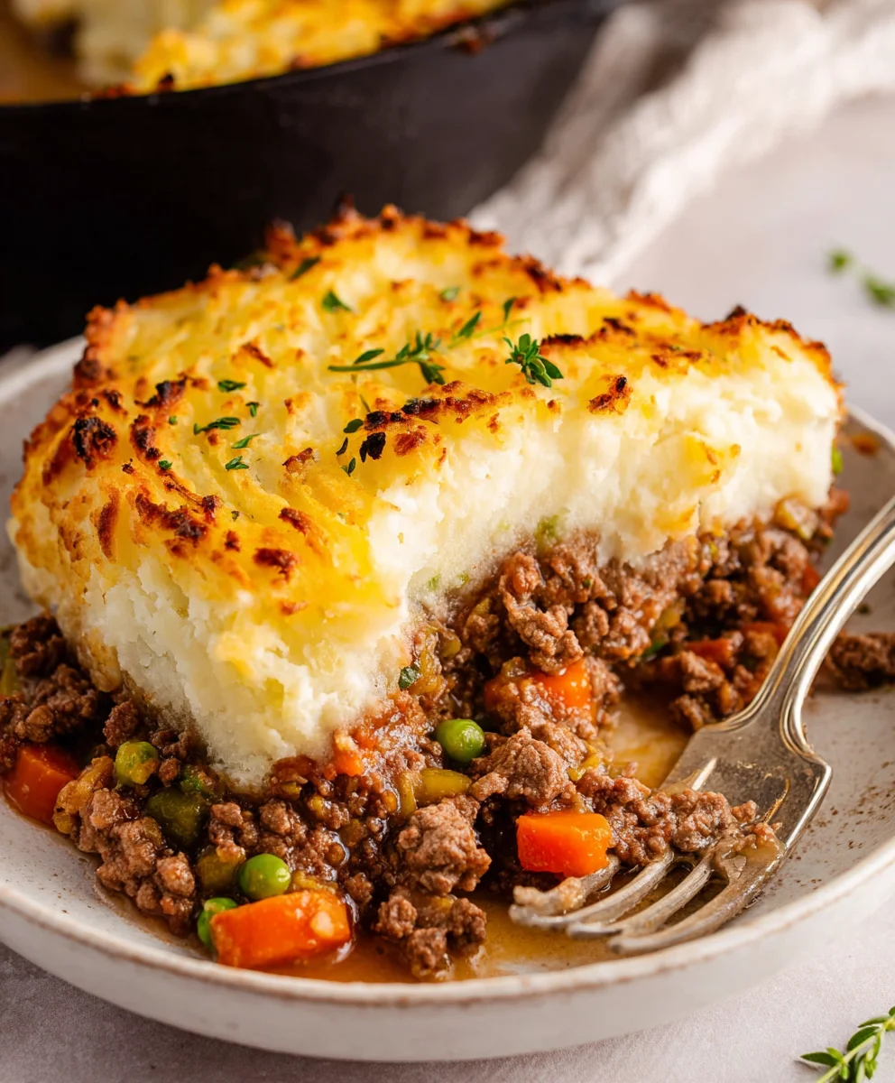 Classic Beef Shepherd's Pie - Easy & Hearty Recipe