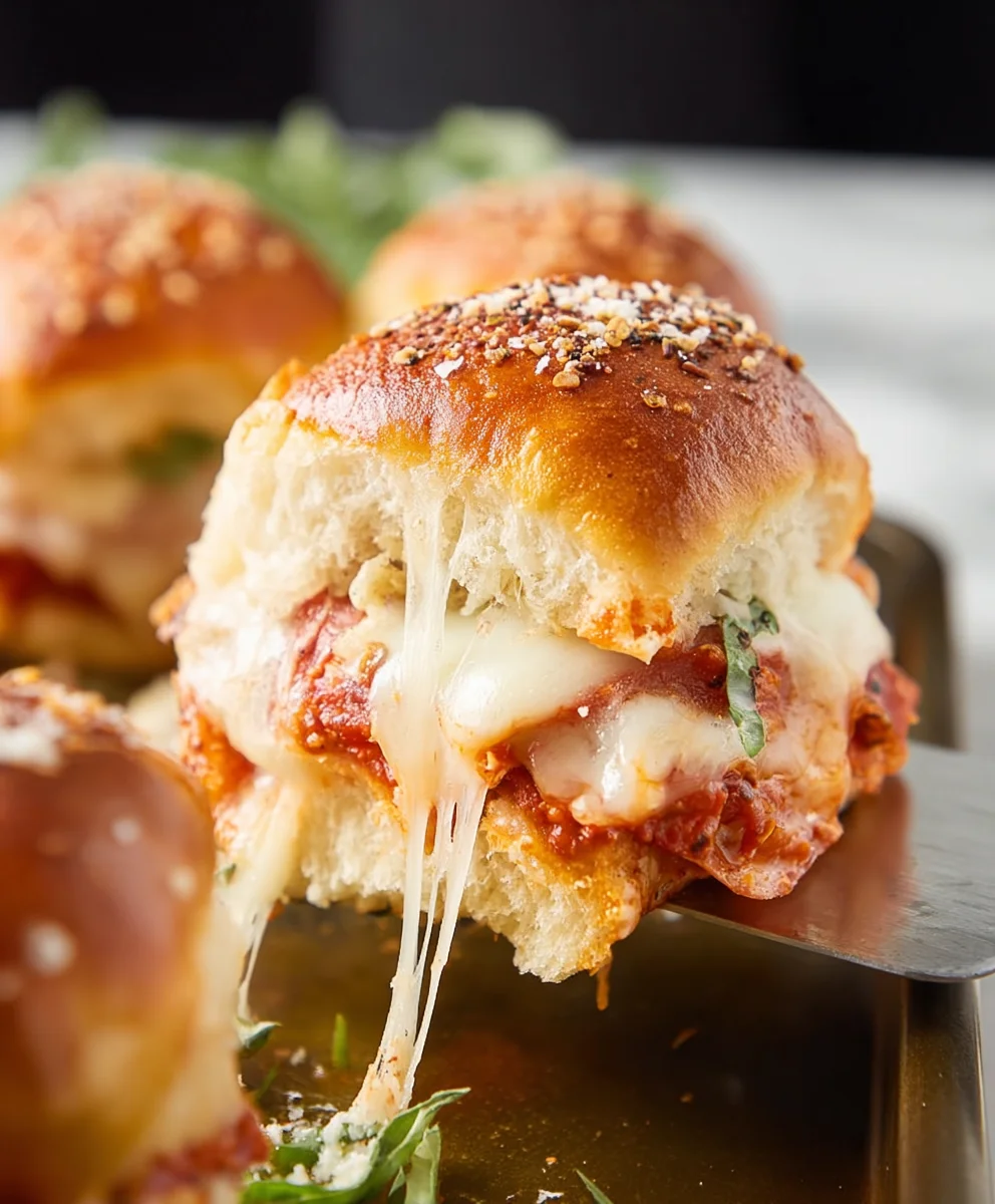 Easy Beef Pizza Sliders- Quick & Delicious Appetizer