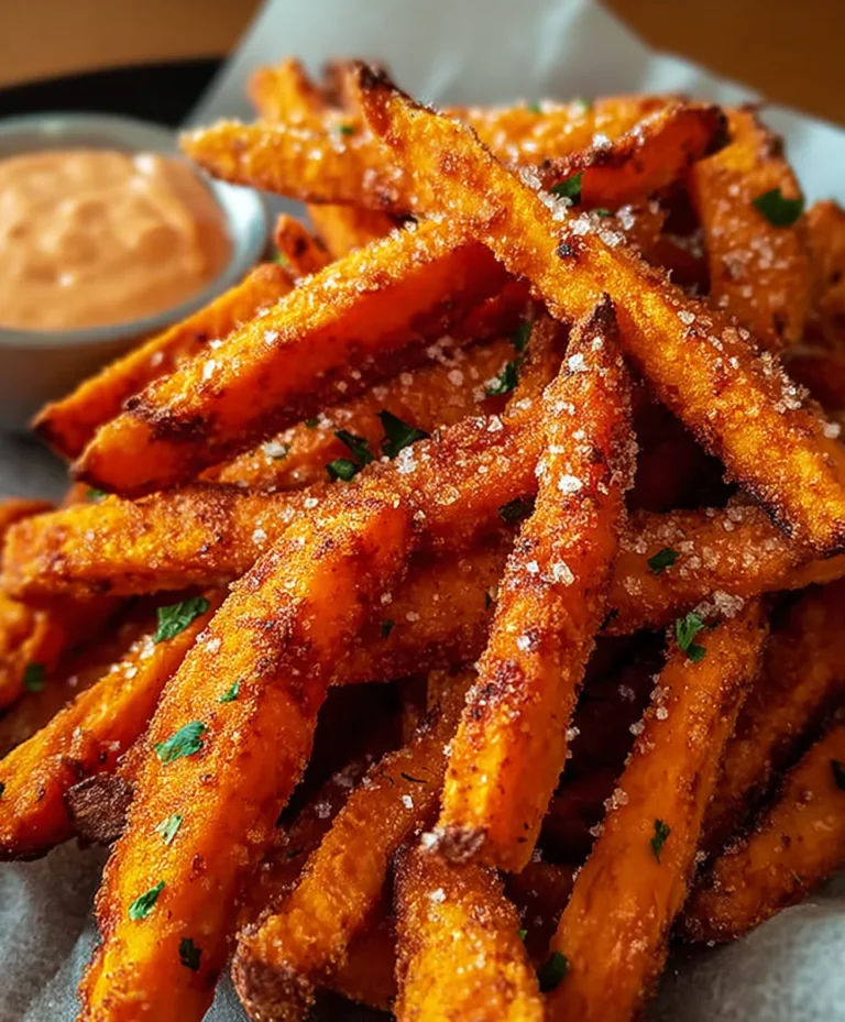 Crispy Oven Sweet Potato Fries-Easy Healthy Recipe