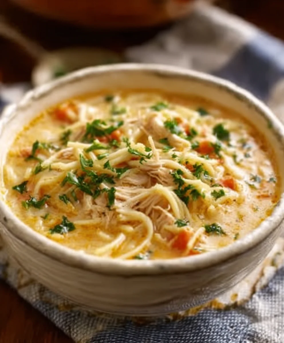 Crack Chicken Noodle Soup Easy Recipe