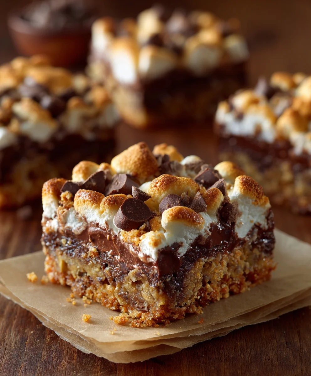 Smores Seven Layer Bars- Easy & Delicious Treat
