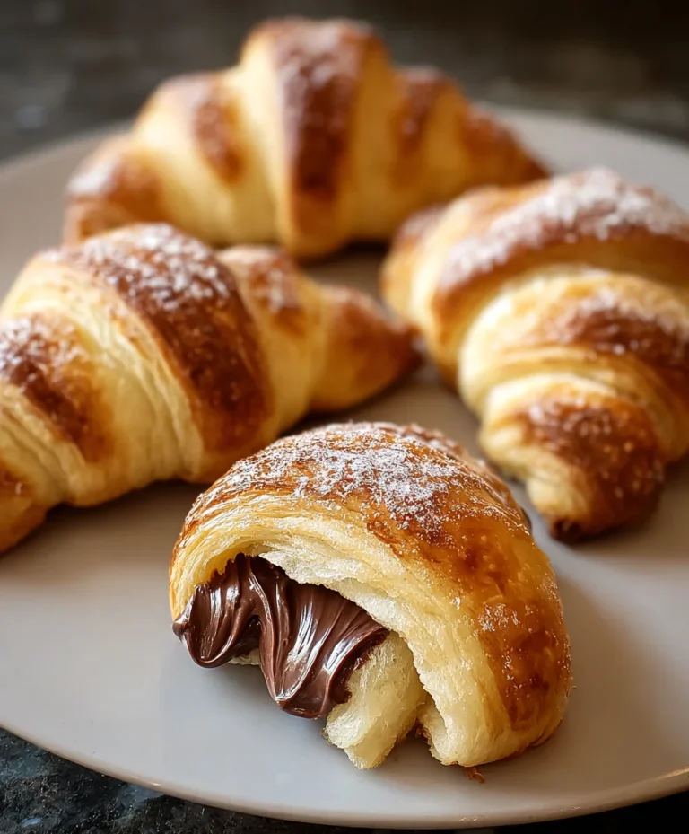 Easy Nutella Crescent Rolls – Sweet Breakfast Treat