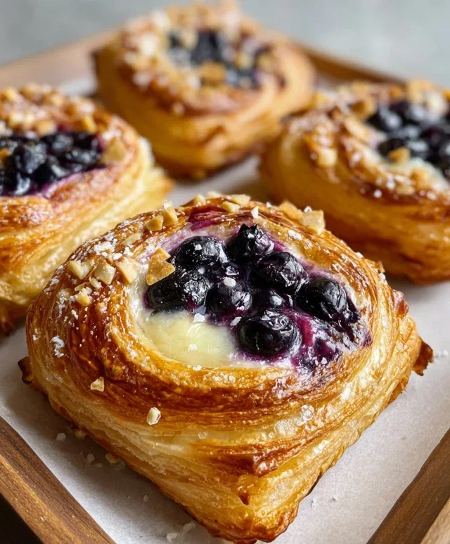 Blueberry Cheese Danish