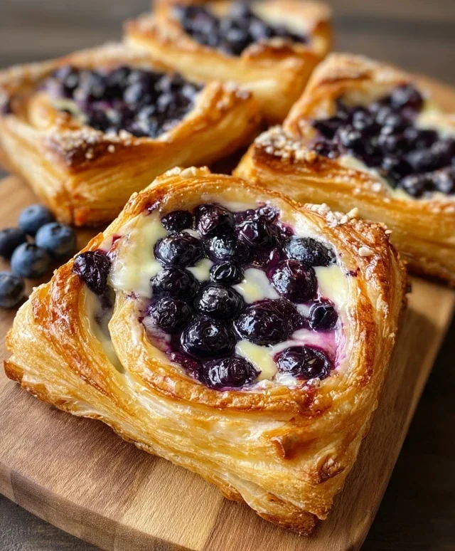 Blueberry Cheese Danish